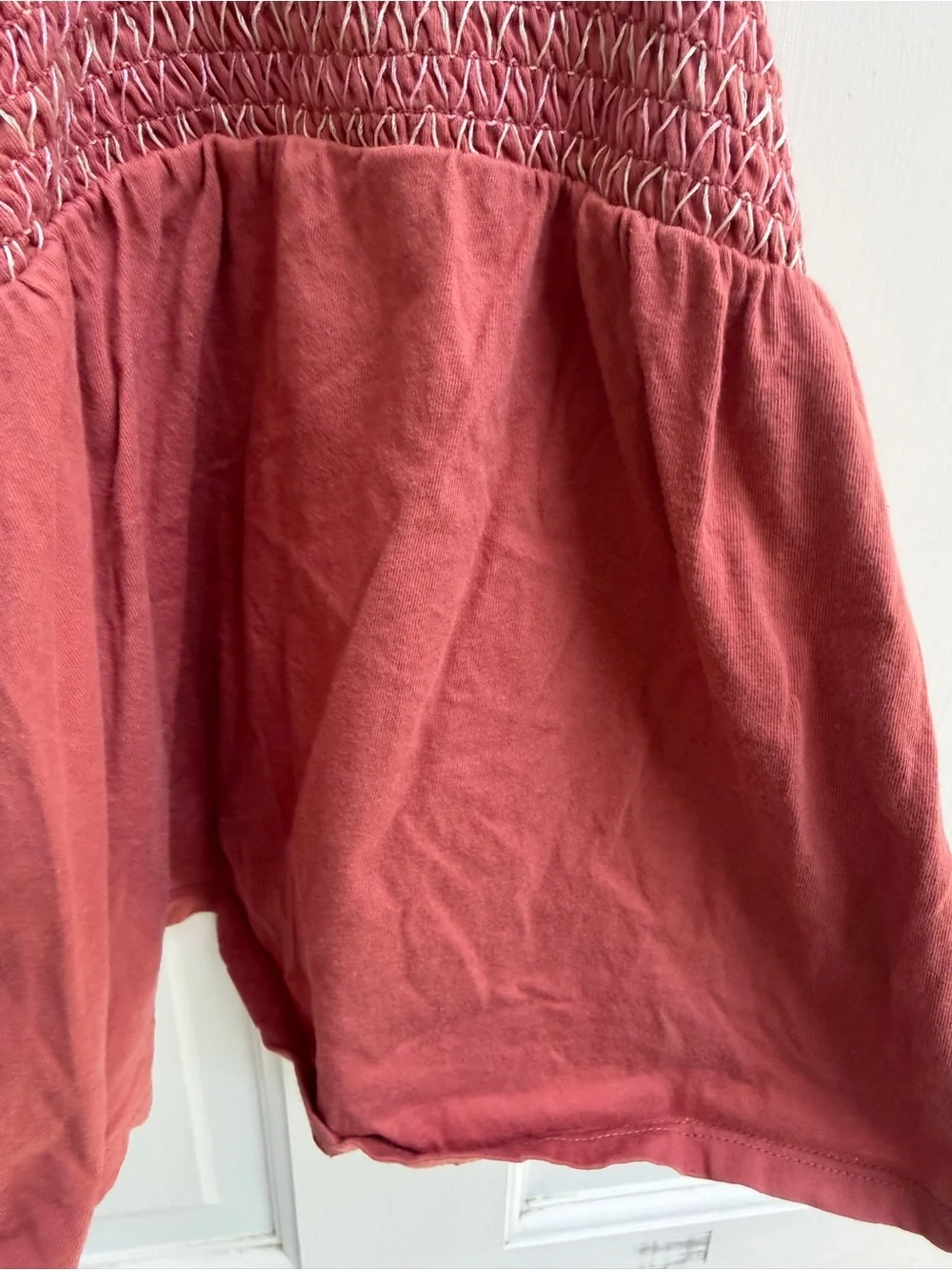Old Navy 4T Girls' Smocked Sleeveless Tank Top   Blouse Shirt Mauve Rose